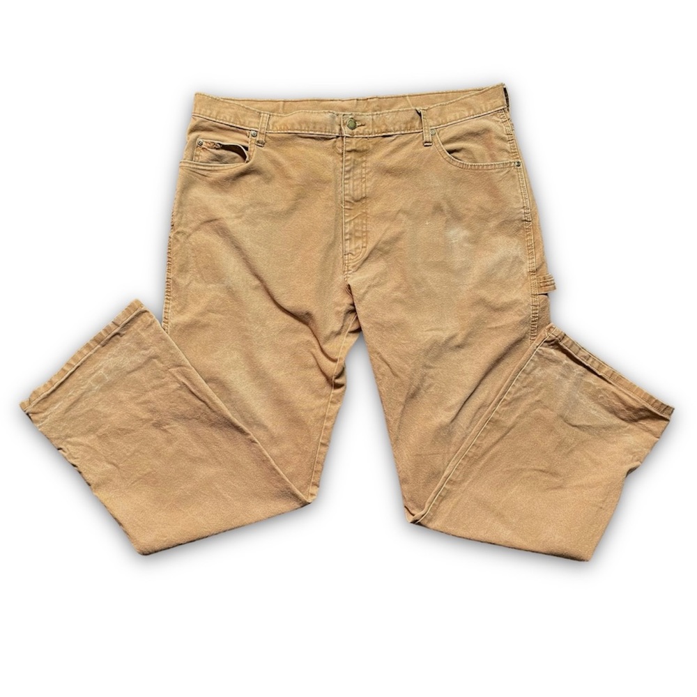 DICKIES carpenter duck canvas work pants 38x32